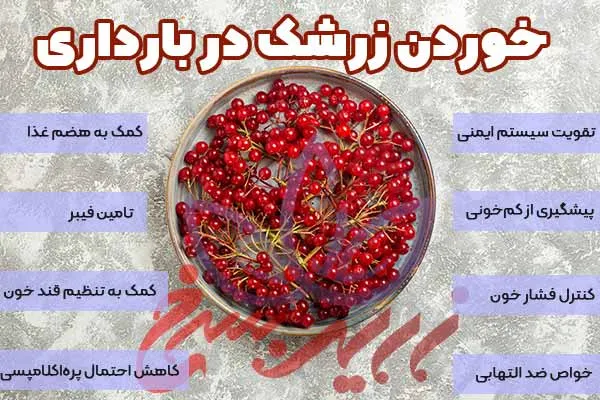 خواص زرشک در بارداری